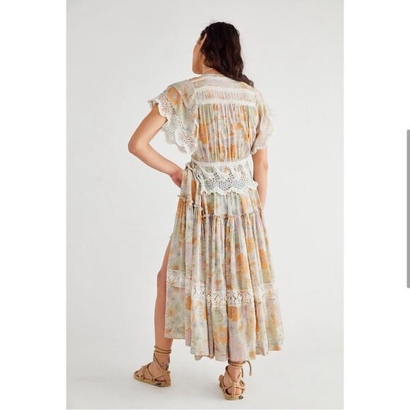 Free People Field of Dreams Maxi Top Dress - Picture 2 of 5